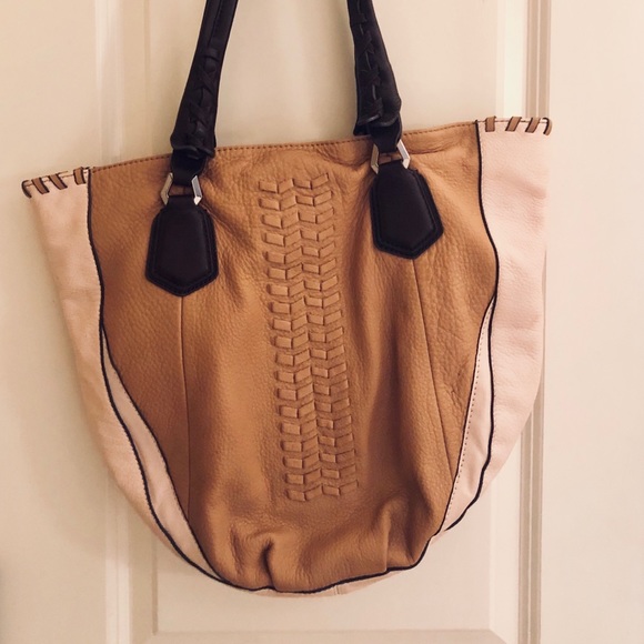 Anthropologie Handbags - Anthropologie Leather orYANY Tote Bag Purse Hobo